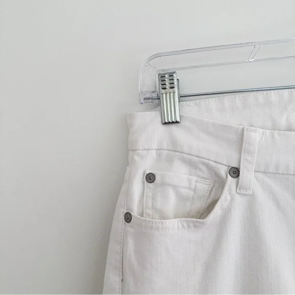 7 For All Mankind White Jeans - Picture 4 of 9